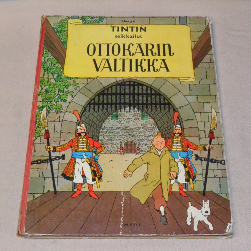 Tintin seikkailut Ottokarin valtikka (1961)